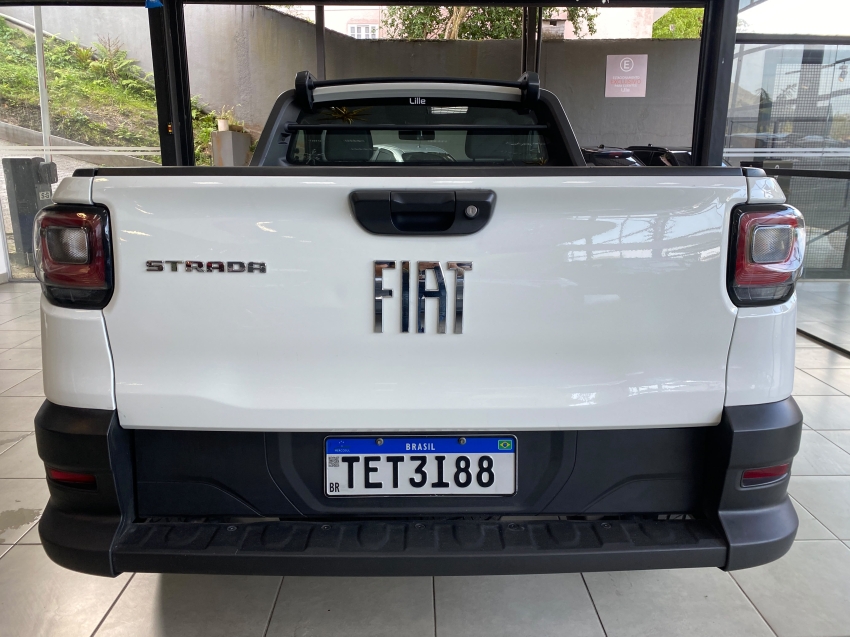 fiat strada 1.3 endurance - ar. cond. + dir. elet. trava 11460km garantia fabrica!4