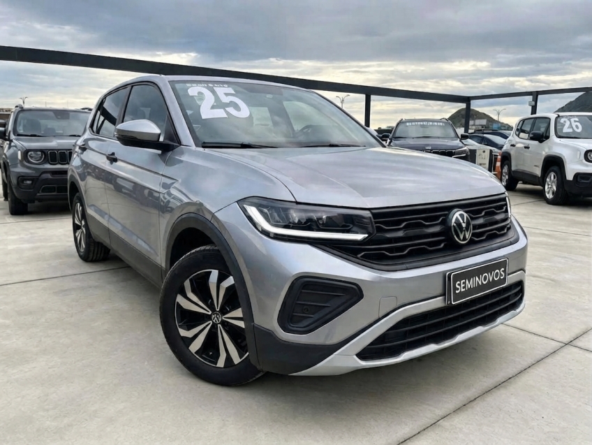 volkswagen t-cross 1.0 200 tsi total flex sense automatico 4p 2025