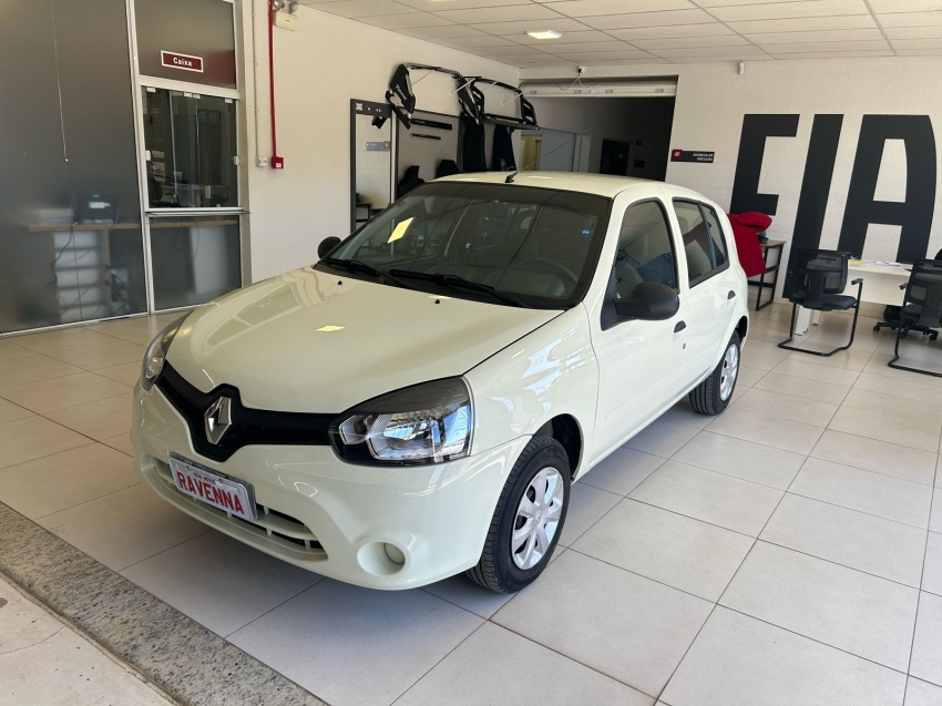 renault clio 1.0 expression 16v flex 4p manual automatico 2014
