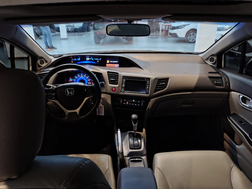 honda civic 1.8 exs 16v flex 4p automatico 2012