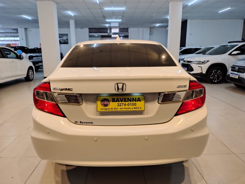 honda civic 1.8 exs 16v flex 4p automatico 2012