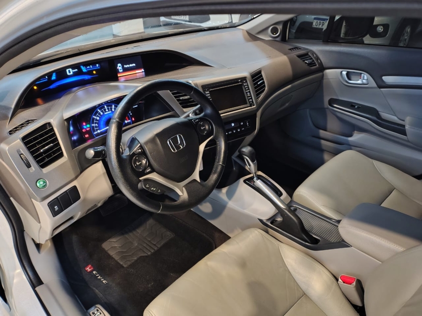 honda civic 1.8 exs 16v flex 4p automatico 2012