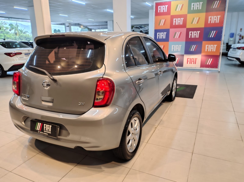 nissan march 1.0 sv 12v flex 4p manual 20199