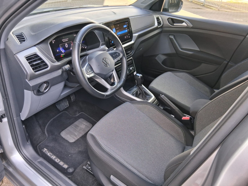 volkswagen t-cross 1.0 200 tsi total flex comfortline automatico 4p 20255