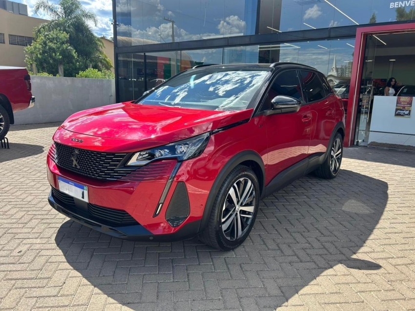 peugeot 3008 1.6 16v thp gasolina gt pack automatico flex 4p 2023