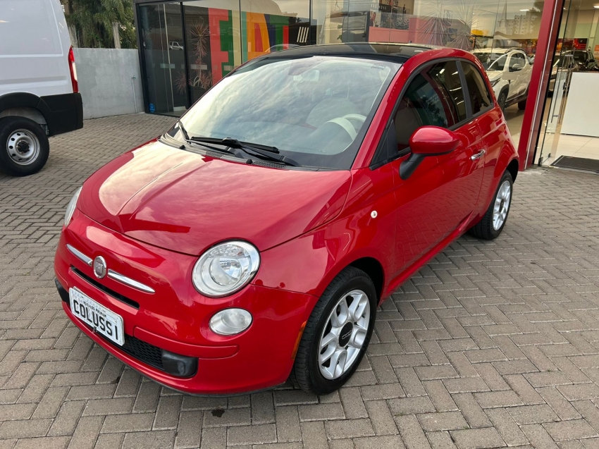 fiat 500 1.4 cult 8v flex 2p automatizado automatico 2013