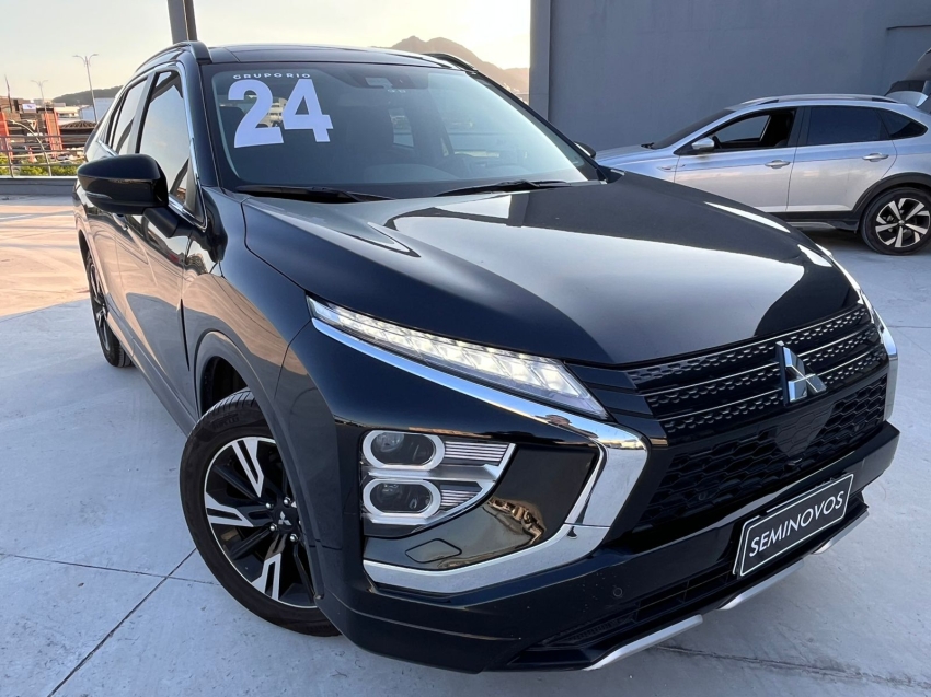 mitsubishi eclipse cross 1.5 mivec turbo gasolina hpe-s s-awc black cvt 4p automatico 2024