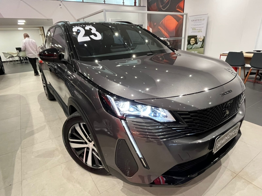 peugeot 3008 1.6 16v thp gasolina gt pack automatico 4p 2023
