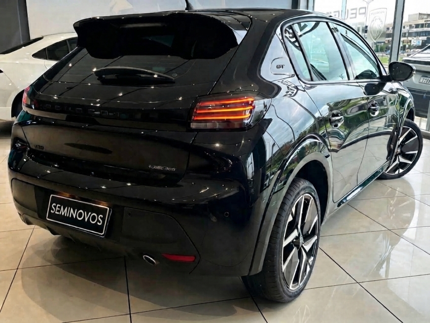 peugeot 208 1.0 turbo 200 flex gt cvt 4p automatico 20255
