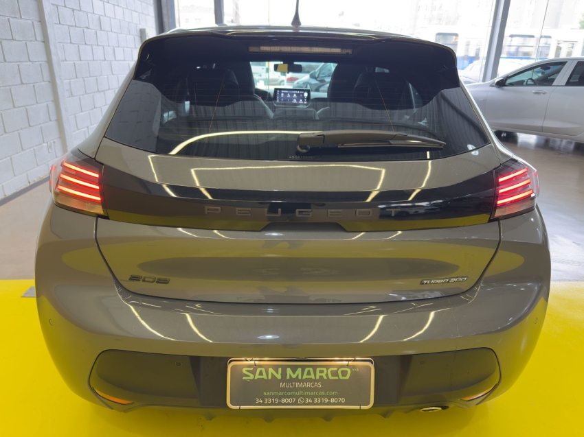 peugeot 208 1.0 turbo 200 flex gt cvt 9.9 4p automatico 20252