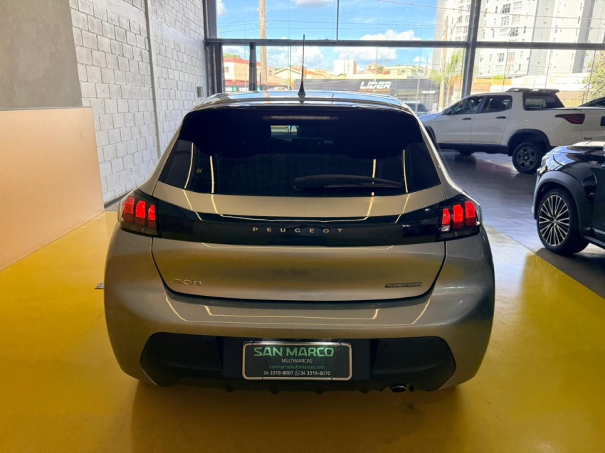 peugeot 208 1.0 turbo 200 flex griffe cvt 4p automatico 20245