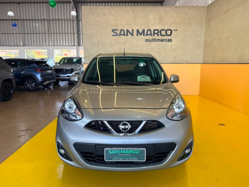 nissan march 1.6 sl 16v flexstart 4p xtronic flex automatico 20201