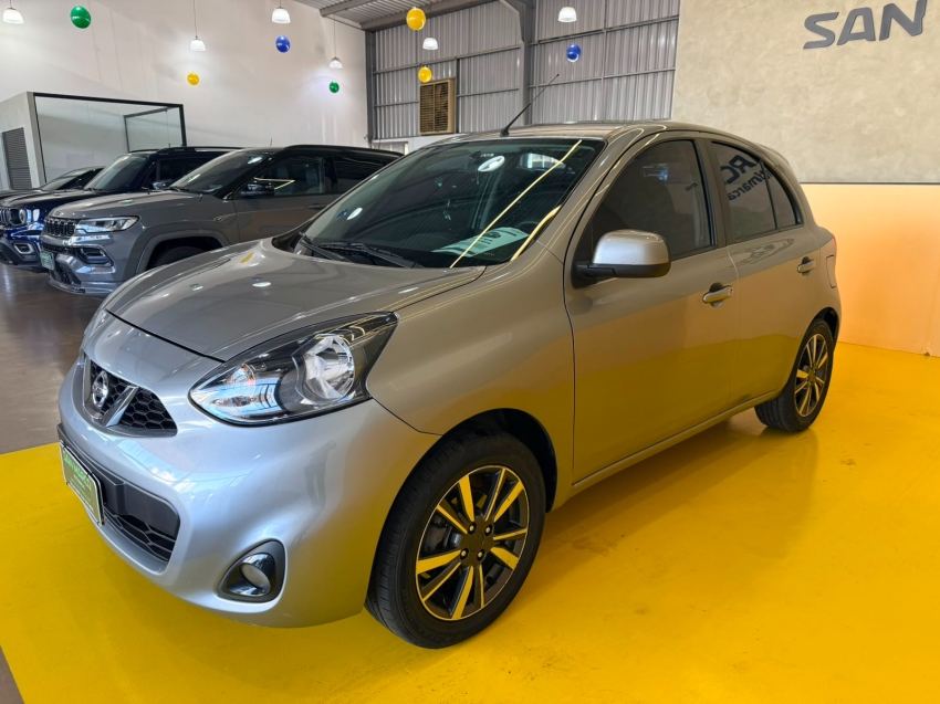 nissan march 1.6 sl 16v flexstart 4p xtronic flex automatico 20202