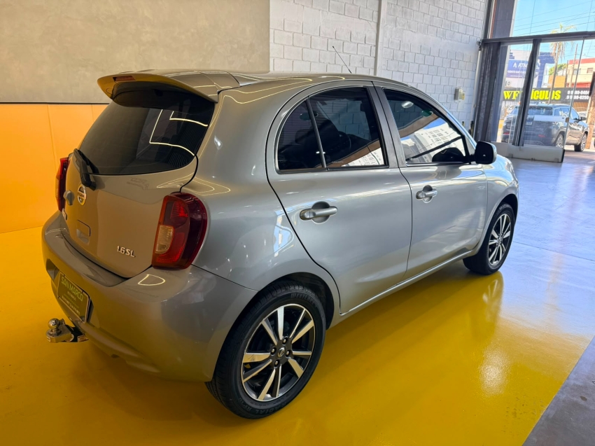 nissan march 1.6 sl 16v flexstart 4p xtronic flex automatico 20206