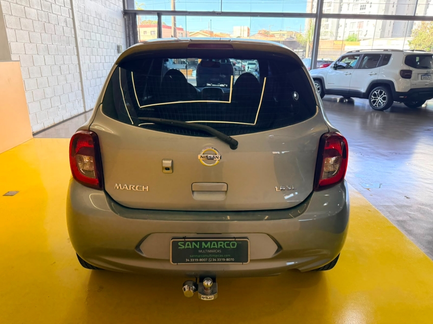 nissan march 1.6 sl 16v flexstart 4p xtronic flex automatico 20205