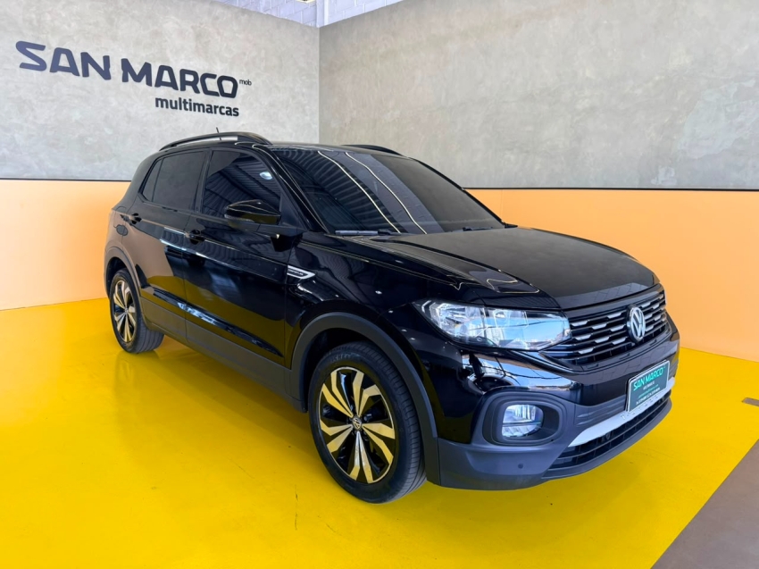 volkswagen t-cross 1.0 200 tsi total flex comfortline automatico 4p 2021