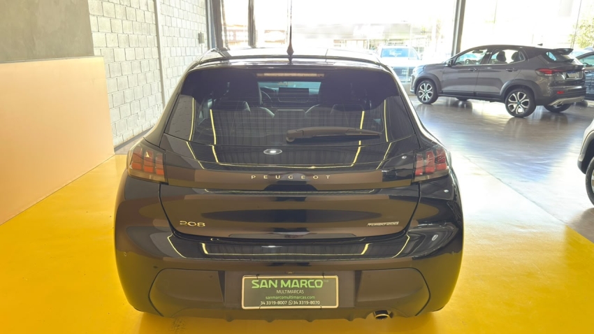 peugeot 208 1.0 turbo 200 flex griffe cvt 4p automatico 20244