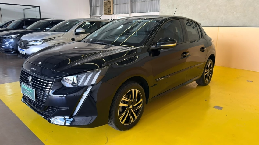 peugeot 208 1.0 turbo 200 flex griffe cvt 4p automatico 20242