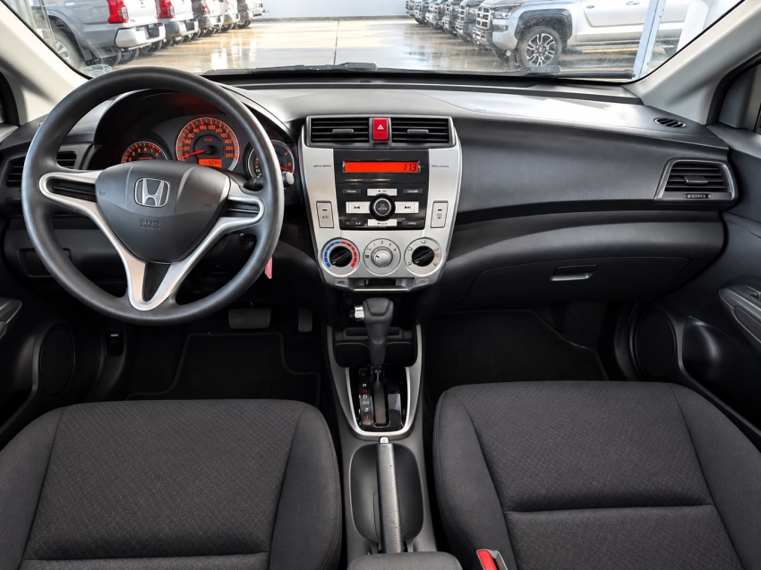 honda city 1.5 lx 16v flex 4p automatico 201211