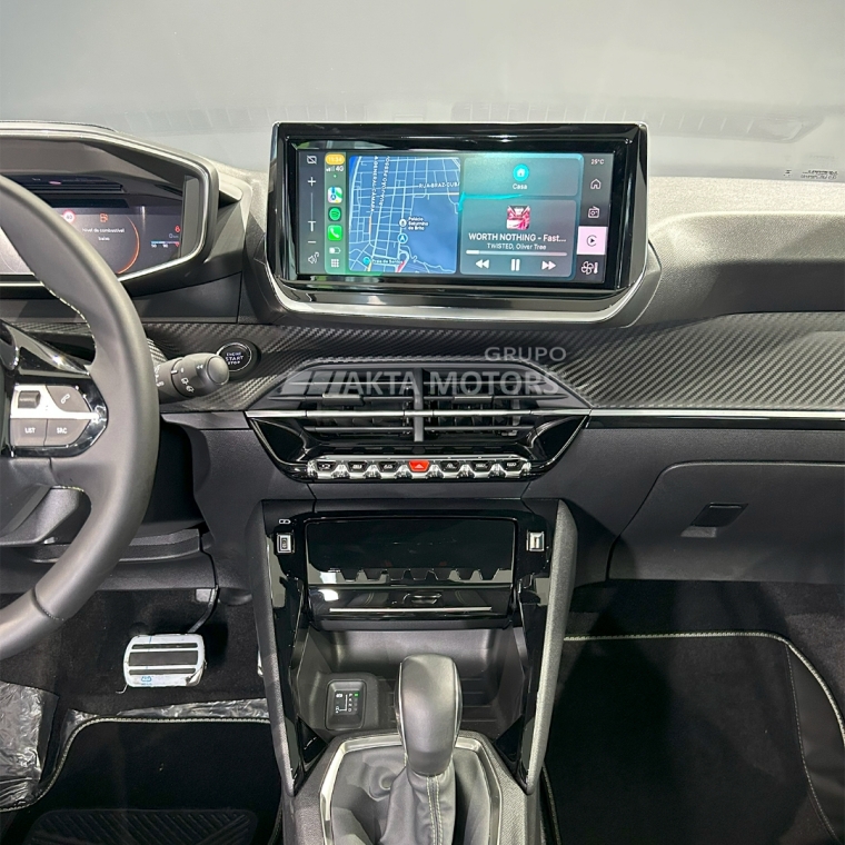 peugeot 208 1.0 turbo 200 flex gt cvt 4p automatico 2025