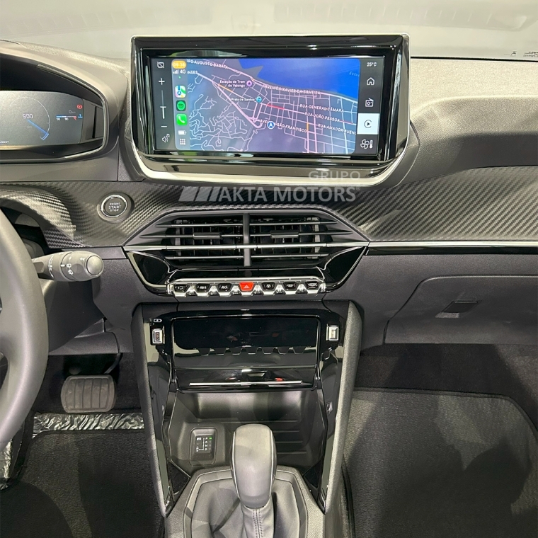 peugeot 208 1.0 turbo 200 flex allure cvt 4p automatico 2025
