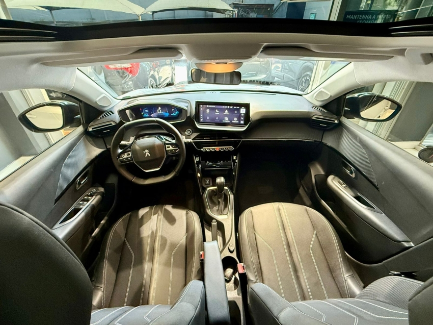 peugeot 208 1.0 turbo 200 flex griffe cvt 4p automatico 2024