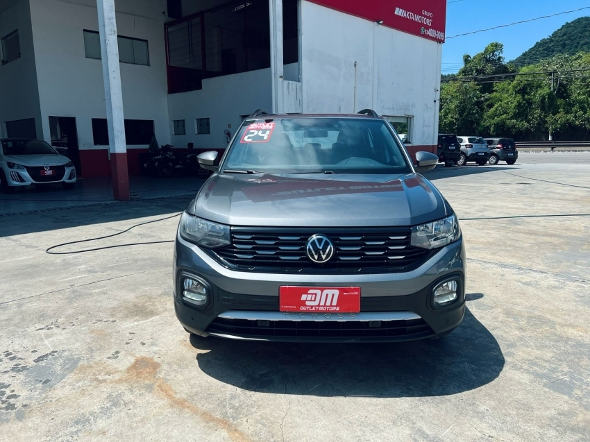 volkswagen t-cross 1.0 200 tsi total flex comfortline automatico 4p 2024