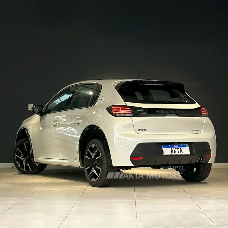 peugeot 208 1.0 turbo 200 flex gt cvt 4p automatico 2025