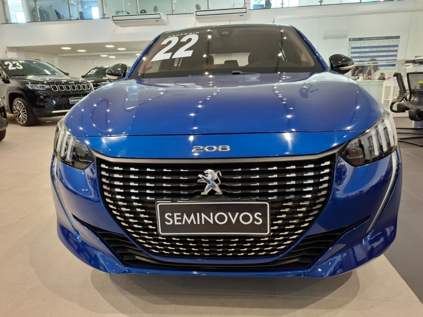peugeot 208 1.6 16v flex griffe at6 4p automatico 2022