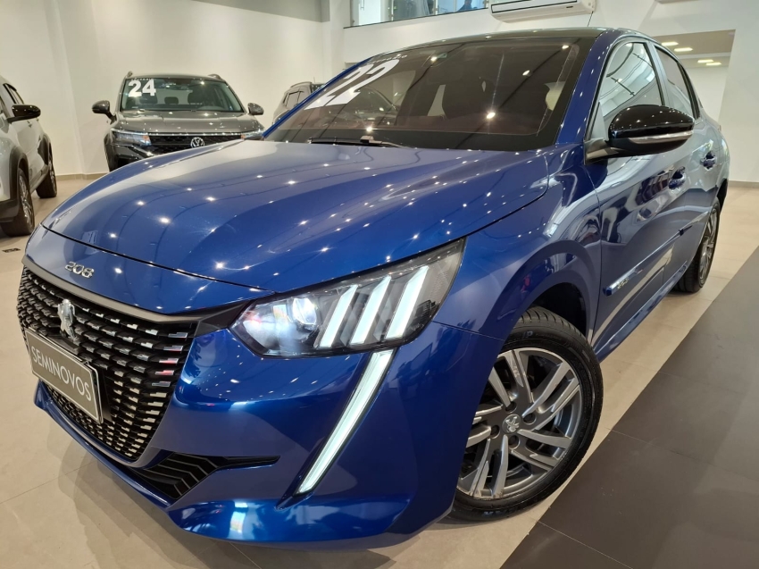 peugeot 208 1.6 16v flex griffe at6 4p automatico 2022