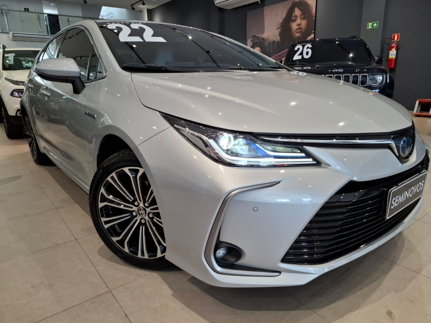 toyota corolla 1.8 vvt-i hybrid flex altis premium cvt hibrido 4p automatico 2022