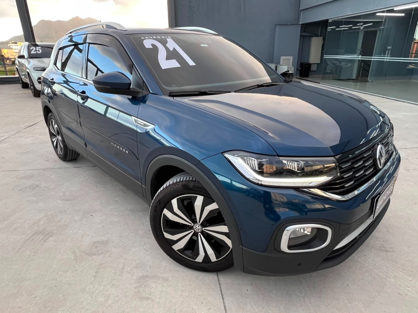 volkswagen t-cross 1.4 250 tsi total flex highline automatico 4p 2021