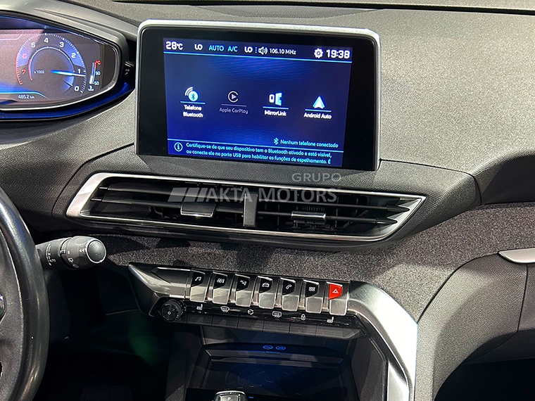 peugeot 3008 1.6 griffe thp 16v gasolina 4p automatico 2019