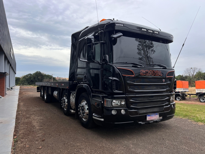 scania p310 8x2 prancha