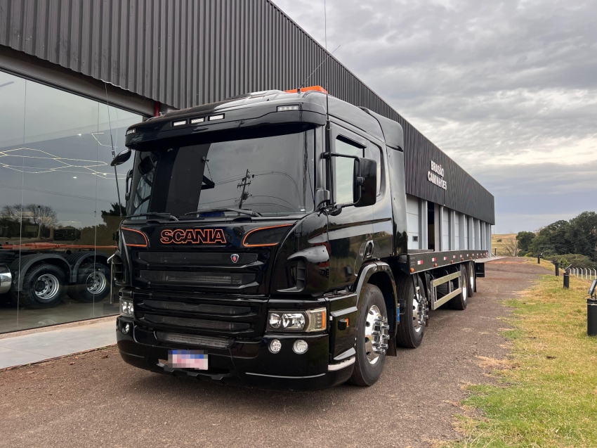 scania p310 8x2 prancha