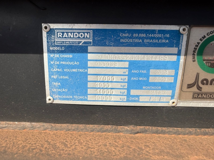 randon rodotrem graneleiro - 2018/2019