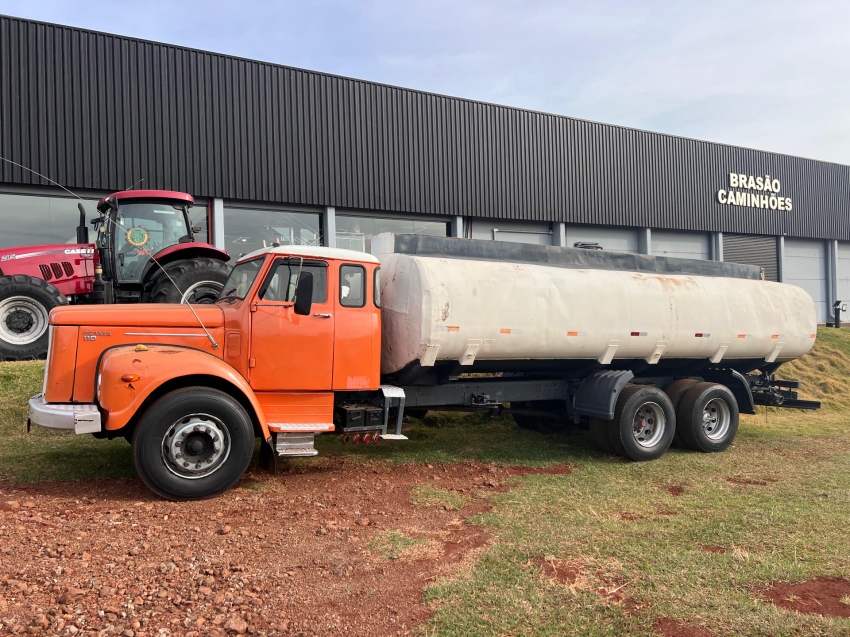 scania jacare l110 tanque de agua - 1977/1977
