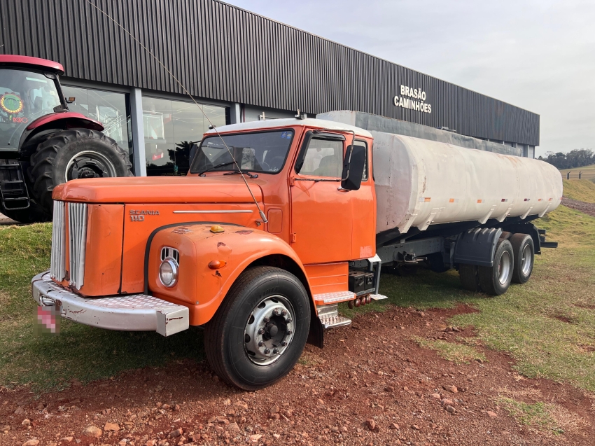 scania jacare l110 tanque de agua - 1977/1977