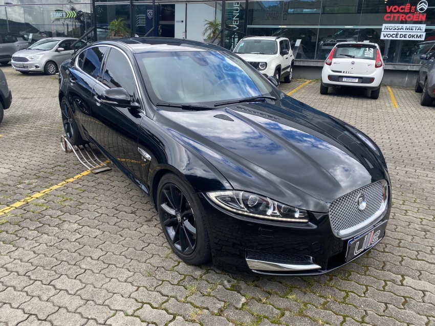 jaguar xf 3.0 portfolio supercharged v6 automatico 2013 blindado n-iii a