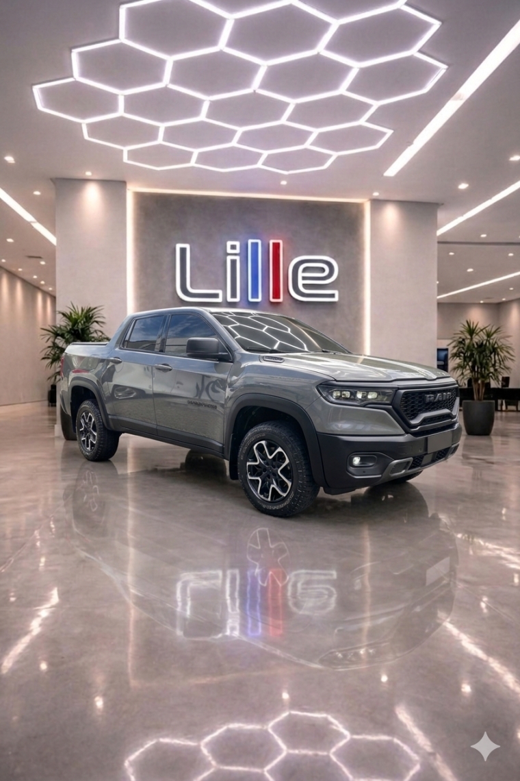 ram rampage 2.0 gurricane 4 turbo gasolina rebel aut. 4x4 2024 cinza