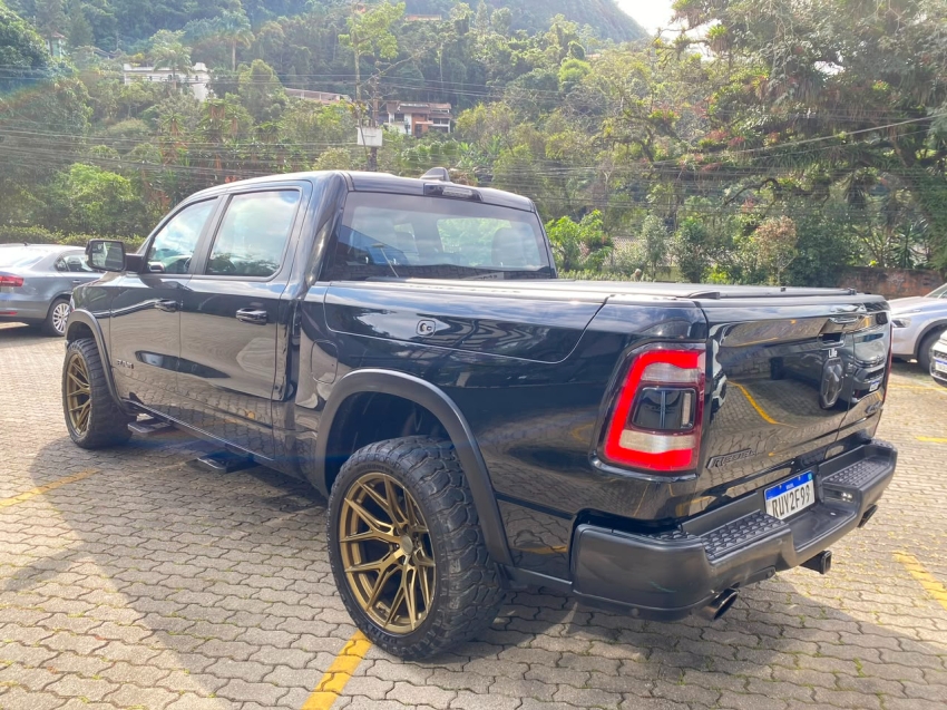 ram 1500 rebel hemi 5.7 v8 4x4 n 2022 | 52.000 km blindagem niii-a vossen 22