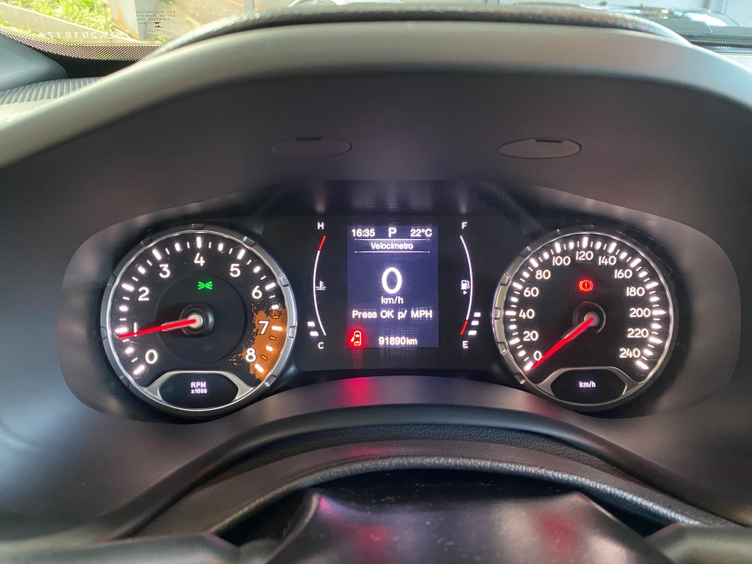 jeep renegade sport flex 1.8 automatico - 91890km 2019/2020 preto cautelar 100%8