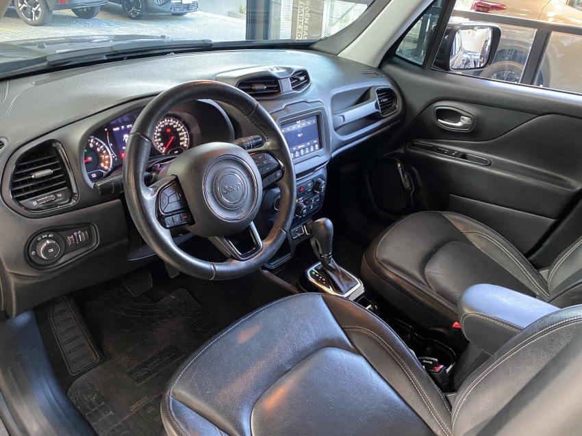 jeep renegade sport flex 1.8 automatico - 91890km 2019/2020 preto cautelar 100%6