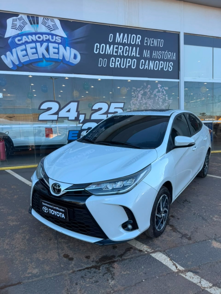 toyota yaris 1.5 16v flex sedan xls connect multidrive 4p automatico 20231