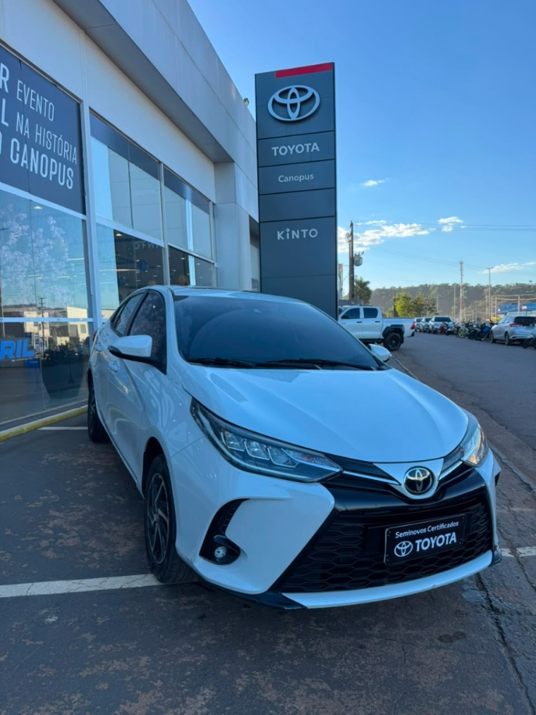 toyota yaris 1.5 16v flex sedan xls connect multidrive 4p automatico 20232