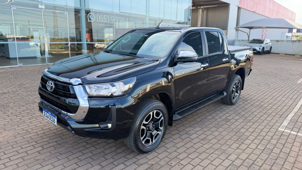 toyota hilux 2.8 d-4d turbo diesel cd srv 4x4 automatico 4p 2021
