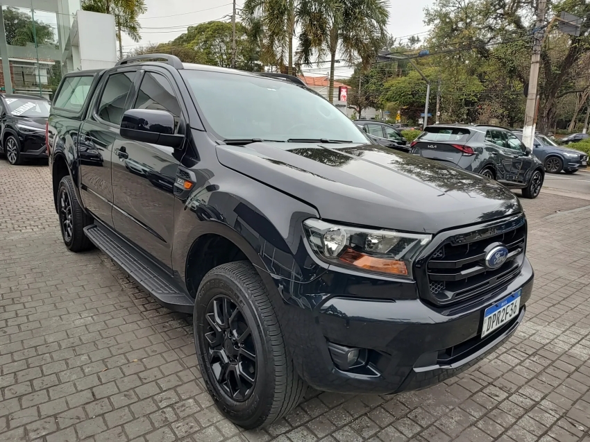 ford ranger 2.2 black 4x2 cd 16v diesel 4p automatico