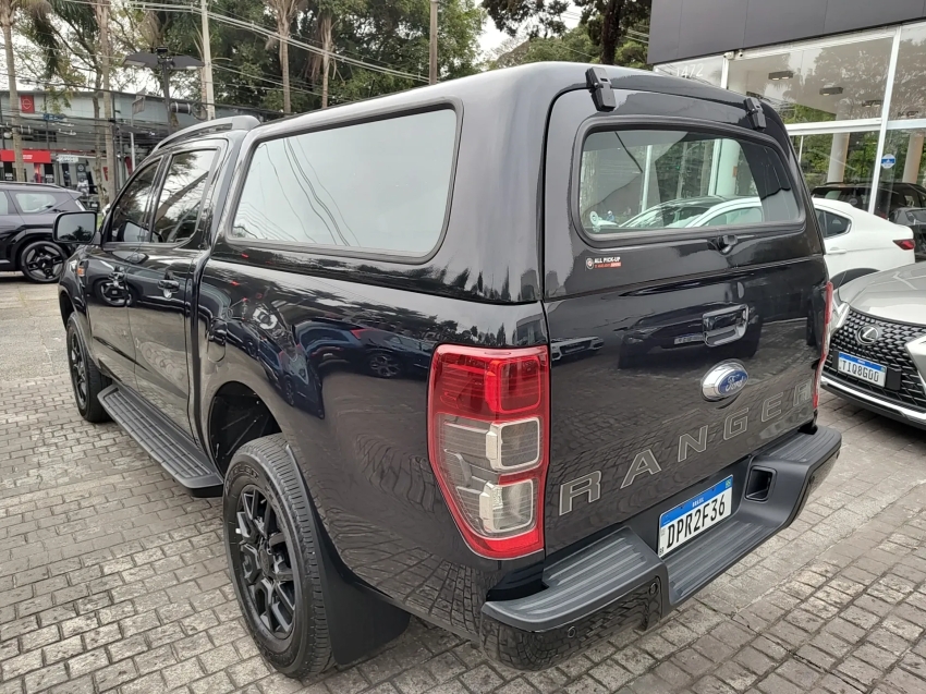 ford ranger 2.2 black 4x2 cd 16v diesel 4p automatico
