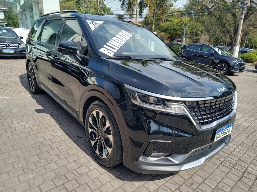 kia carnival ex 3.5 v6 gasolina blindado