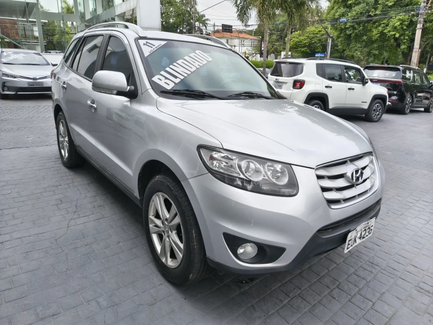 hyundai santa fe 3.5 mpfi v6 24v 285cv gasolina blindado1